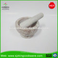 Marble Mortar and Pestle Stone Kitchenware Marble Spice Herb Grinder